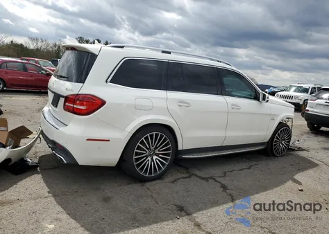 2018 Mercedes-Benz Gls 63 Amg 4Matic из США, поврежденный, VIN 4JGDF7FE9JB035729